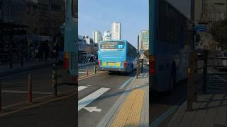 부산시내버스 17번 물방울 도색 new bs106 출발영상