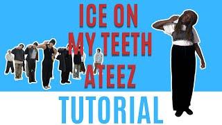 Ice on my teeth, Ateez* EASY DANCE TUTORIAL ( beginner friendly )