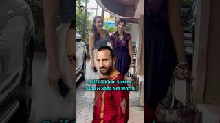 Saif Ali Khan Sisters Saba & Soha Net Worth #bollywood #saifalikhan #sohaalikhan #sabaalikhan