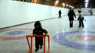 Daddy With Liam Skating