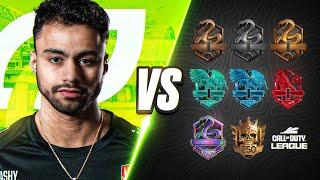 DASHY 1V1S & GUESSES EVERY RANK! (MW3 CALL OF DUTY)