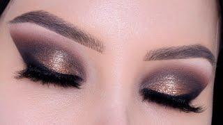 Glamorous Bronze Smokey Eye Look - Special Occasion Smokey Eye Tutorial