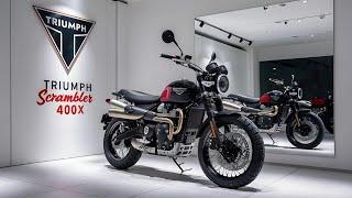 2025 NEW Triumph Scrambler 400X –FINALLY LAUNCHED