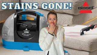 BISSELL SpotClean StainLift Portable Spot Cleaner How To Use, Unboxing & Review. Black Friday Deal.