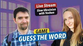 Playing and speaking in Slow Ukrainian with Nika from @VERBA_SCHOOL