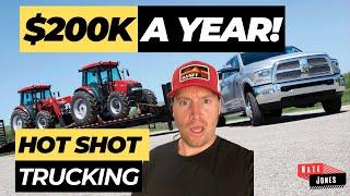 How to Start a Hotshot Trucking Business ($200K a year)