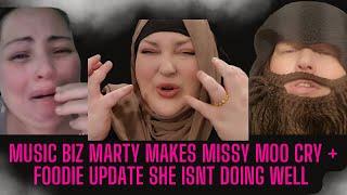 Music Biz Marty confronts Missy Moo! Reaction to #foodiebeauty newest video