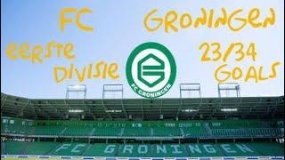 fc groningen eerste divisie 23/34 goals