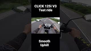 HONDA CLICK125i V3 Smooth test ride! #blackmanmotoo