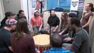 Standing Nation Drum - "Fire Song" :: Live @ CFUV 101.9 FM