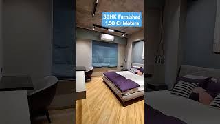 Free* | Luxury 3BHK Furnished Flat for Sell in 1.50 Crore Motera Ahmedabad #bestflats #premiumflat