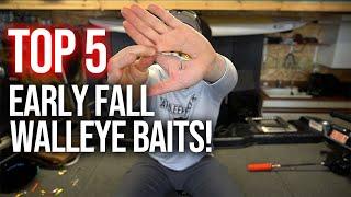 Top 5 Early Fall Walleye Baits (Catch MORE Fish)