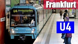 [Doku] U4: Frankfurts EINZIGE ECHTE U-Bahn Linie | Linien im Portrait