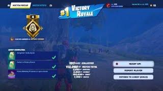 Fortnite Iron Deadpool Solo Victory