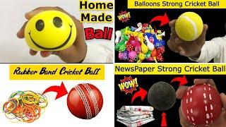 How to make 4 different types of Cricket Balls | Ball Collection | 4 Types of Cricket Balls