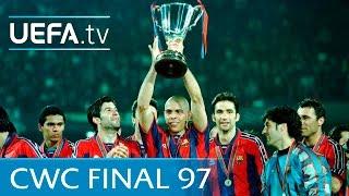 Barcelona v Paris Saint-Germain: 1997 UEFA Cup Winners' Cup final highlights