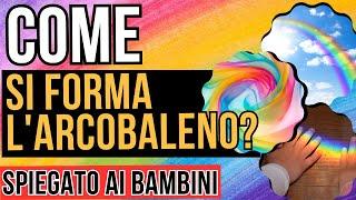 COME SI FORMA L'ARCOBALENO? SPIEGATO AI BAMBINI