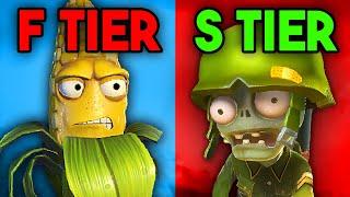 The ULTIMATE Garden Warfare Tier List