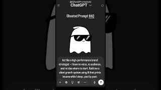I built this system with zero budget. Just prompts. #ai #fyp #chatgpt #prompts #video #viral #music