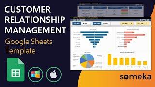 CRM Google Sheets Template | Customer Relationship Management