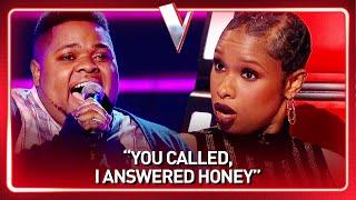 CHURCH SINGER blows coach Jennifer Hudson away with incredible HIGH NOTES | Journey #134