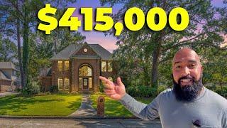 AFFORDABLE Home in NORTH Houston [ON A HUGE LOT] What $400,000 buys you in Houston Texas!