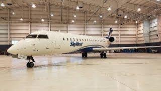 SkyWest converts former Midwest Airlines hangars into its largest maintenance facility