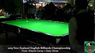 Final: 2015 New Zealand English Billiards Championship (Part 3) Session 2