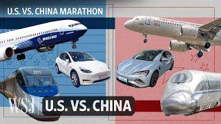 How the U.S. and China Compete in Planes, EVs, Chips and More | WSJ U.S. vs. China