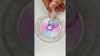 Hypnotic Spirograph Creations | Mesmerizing ASMR Art to Relax! #shorts #art #spirograph #2024 #asmr