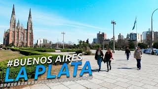 Recorriendo LA CIUDAD DE LA PLATA I BUENOS AIRES I ARGENTINA I 4K Walking Tour VLOG