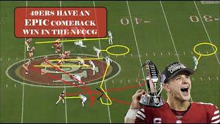 49ers Playbook: SF has an EPIC Comeback in the NFCCG