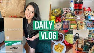 Daily Vlog | Haul cu haine si incaltaminte, cumparaturi alimentare din Lidl, s-a montat centrala