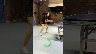 The most important PRINCIPLE of TOPSPIN   #shorts #tabletennistraining #tabletennis