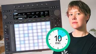 I Made This Track in 10 Minutes And I Actually Like It | Learn Ableton Push