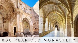 One night in an 800 year old Monastery/ Monasterio de Piedra