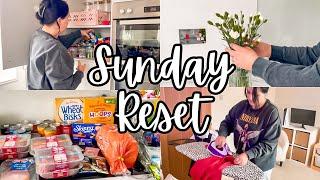 SUNDAY RESET | Organising and preparing for a new week | Mum of 3