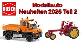 Busch Modellauto Neuheiten 2025 Teil 2 | Spur H0 und TT