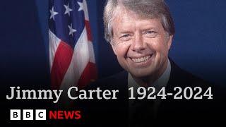 Former US President Jimmy Carter dies aged 100 | BBC News