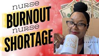 Nurses are quitting and is the nursing shortage a cause for concern? #nursing #nurseburnout