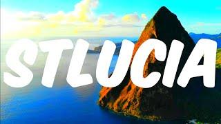 St Lucia Country 4k Video | St Lucia Country in the Caribbean Travel Vlog English Songs