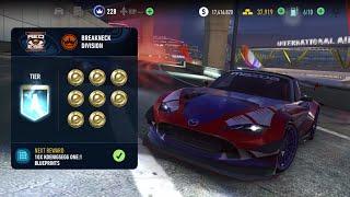 mazda mx-5 | breakneck division | UGR-red eye | NFSNL | Tier A to S