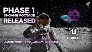 Phase 1 In-game Footage Released (Launch facility, NFT Gallery, & VR Experience)