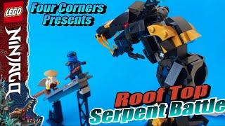 NINJAGO Seabound - Roof Top Serpent Battle!   WOJIRA