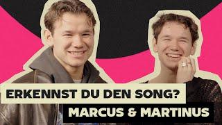 Wieviele Songs hast DU erraten?  | FINISH THE LYRICS MIT @marcusandmartinus