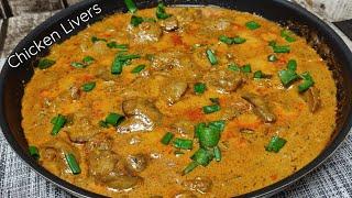 Creamy Peri-Peri Chicken Livers Recipe | Wanna Cook