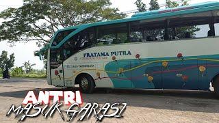 Garasi Bus Pratama Putra Sidoarjo | Pesona Bus Indonesia