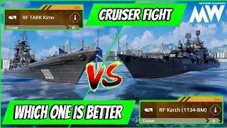 RF Kerch (1134-BM) vs RF TARK Kirov - Battle Comparison- Modern Warships