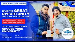 Canada Study Visa | Apical Immigration Experts