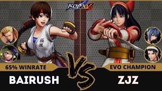 KOFXV️BAIRUSH (Yuri/Benimaru/Sylvie) vs ZJZ (Leona/Nakoruru/Chizuru)️Replay Match - 12/24